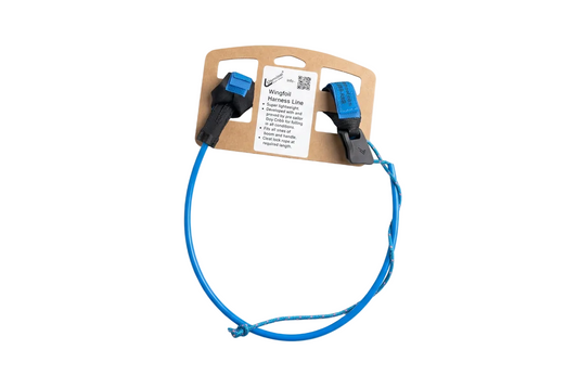 Lightweight adjustable harness line for wing foiling and parawing, race and free ride by Clamcleat